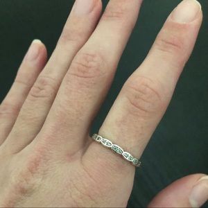 Pandora Stackable Ring - Size 6